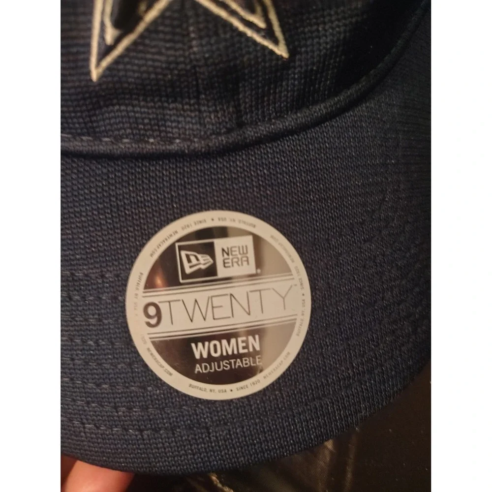 New Era 9TWENTY Dallas Cowboys Women Adjustable Hat Navy Blue NFL Cap 920TECH